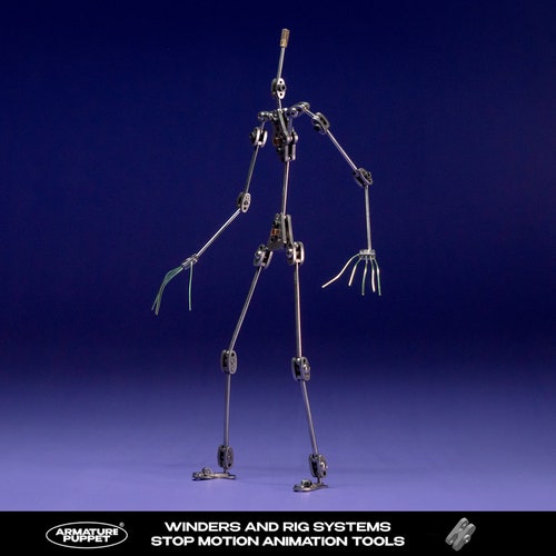 Bare Bones Mini 17cm Wire Armature for Stop Motion Animation Etsy