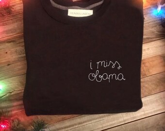 i miss barack sweater