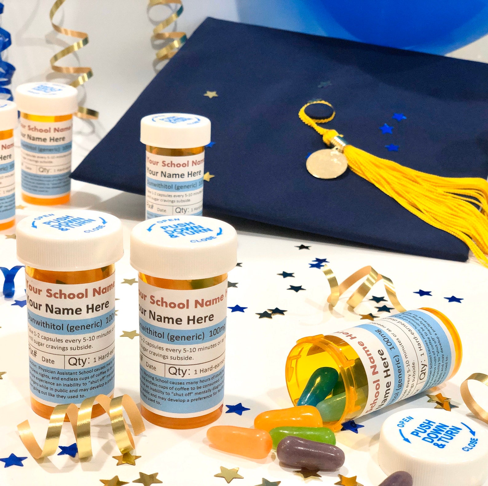 MEDICAL SCHOOL Graduation Party Favors/ CUSTOM Graduation Etsy