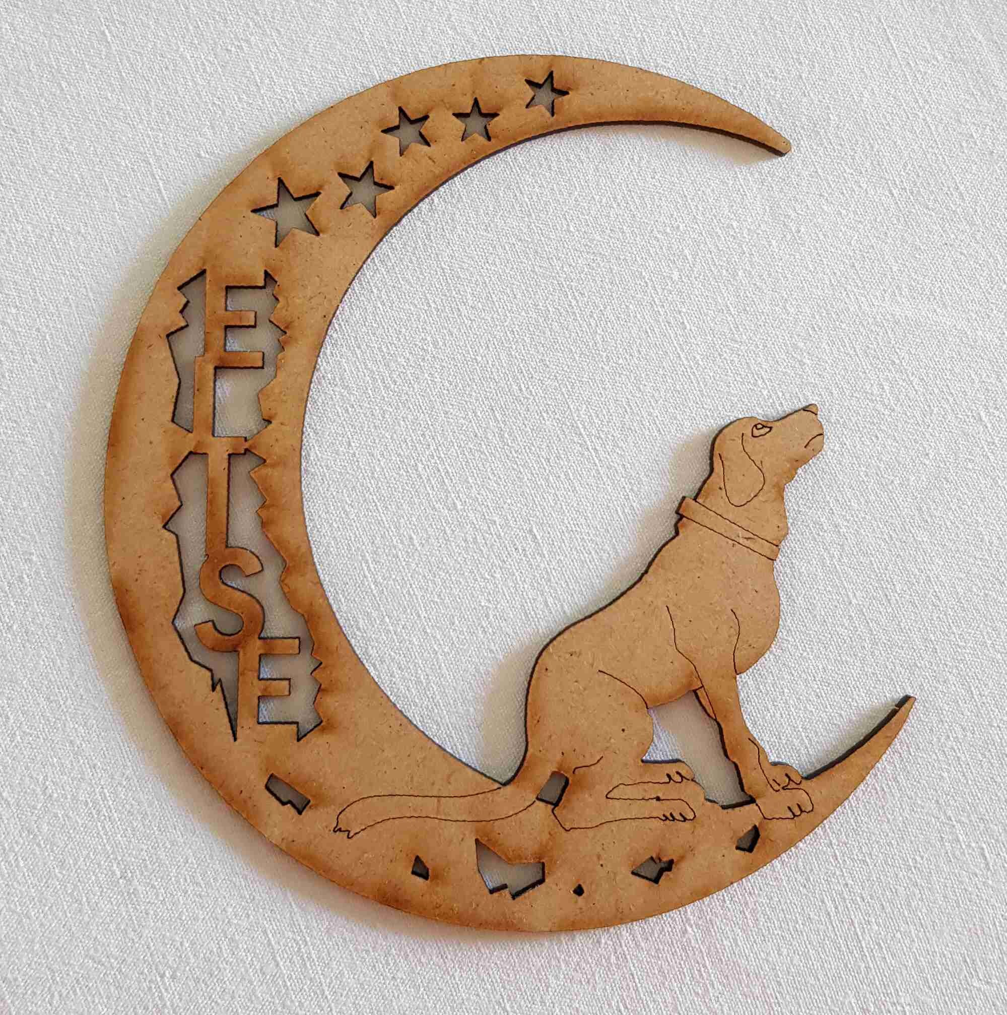 Prénom Chien sur La Lune