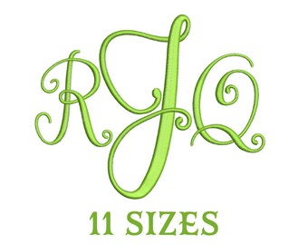 Oldfashioned Monogram Embroidery Font Oldfashioned Machine Embroidery Design Files Csd Dst Exp Hus Jef Pes Pcs Shv Sew Vp3 Vip Xxx formats.