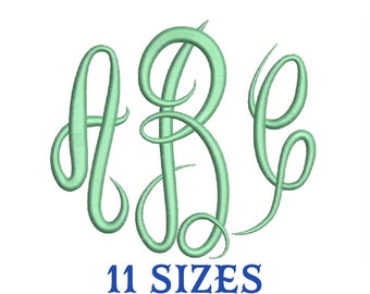 Master Circle Monogram Embroidery Font Master Circle Machine Embroidery Design Files Csd Dst Exp Hus Jef Pes Pcs Shv Sew Vp3 Vip Xxx formats