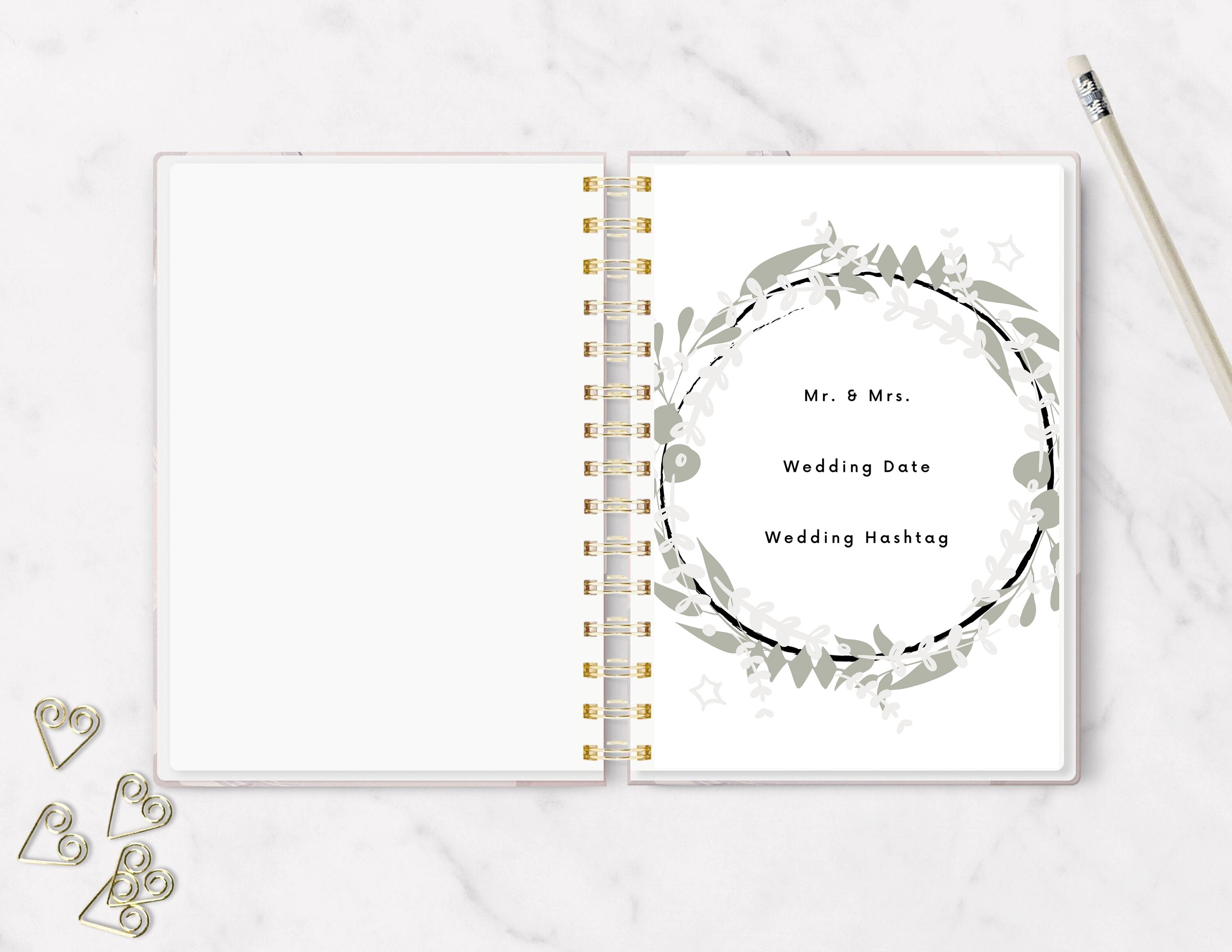 printable wedding planner checklist only modern wedding etsy