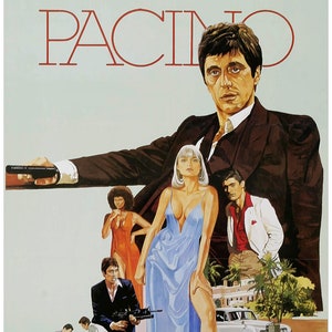 poster scarface incorniciato
