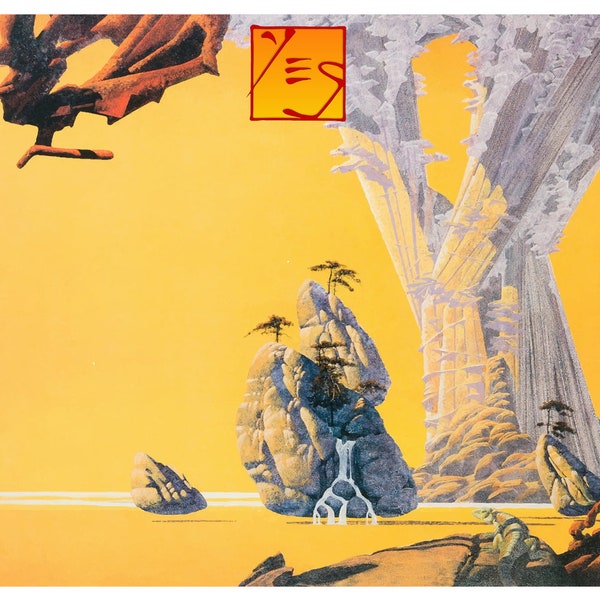YES YesYears Illustration Poster | Roger Dean Poster | Yes Cover Poster | YES Vintage Poster | Vintage Wall Art