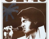 Elvis Presley quot Byrd quot Illustration Poster Elvis Presley Vintage Poster Retro Rock Poster Vintage Wall Art Vintage poster