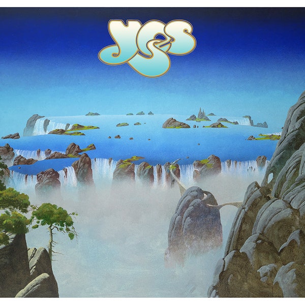 YES Near the Edge Illustration Poster | Roger Dean Poster | Yes Cover Poster | YES Vintage Poster | Vintage Wall Art