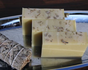 White Sage Soap | Botanical Soap | Vegan | Handmade Soap |