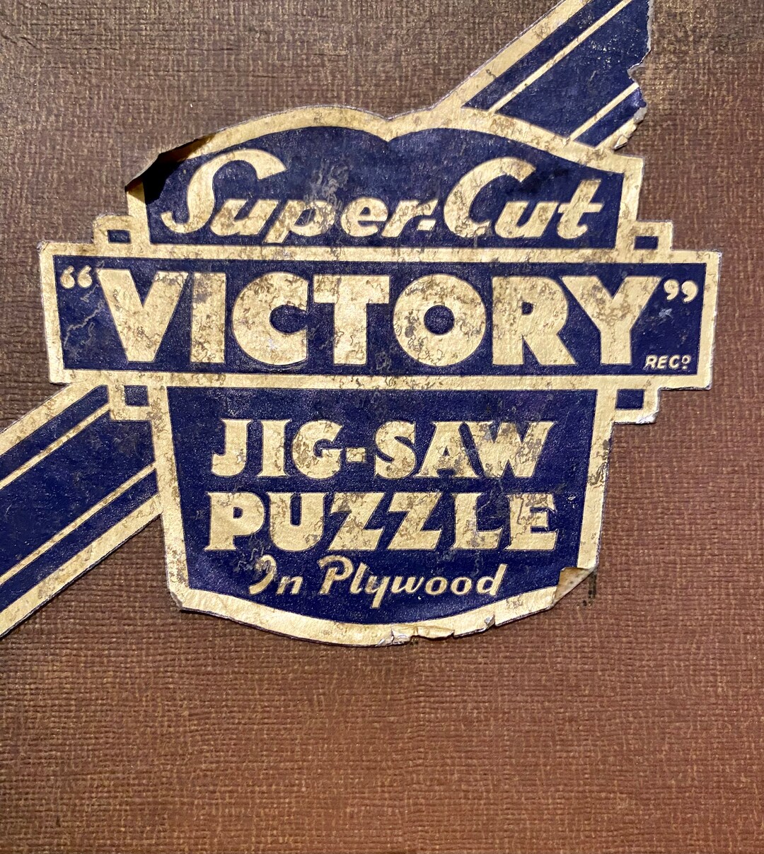 Supercut Victory Plywood Jigsaw Puzzle Birthday Grace Etsy