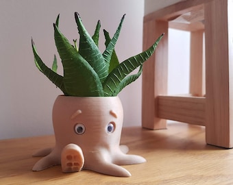 Octopus Planter | Animal Planter | Cute Planter | Indoor Planter | Cactus Planter | Desk Planter| Gift Planter| Plant Pot| Succulent Planter