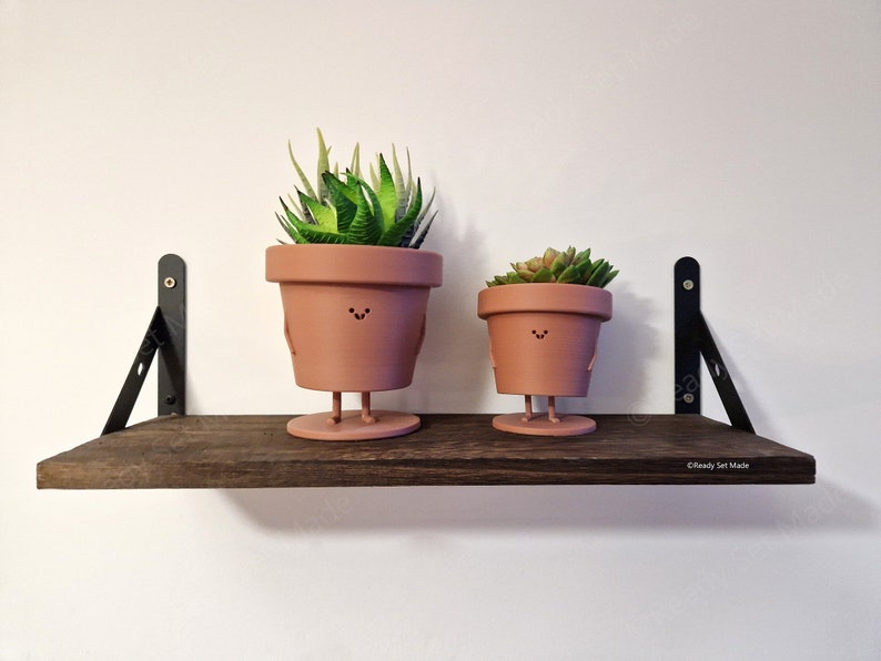 Standing plant Pot Cute Plant Pot Plant Pot Standing Planter Cute Planter Planter CharacterIndoor PlanterCactus PlanterSucculent image 4