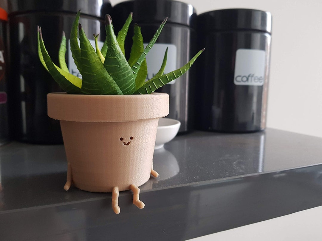 Sitting Pot Cute Plant Pot Plant Pot Sitting Planter Cute Planter Planter Character Indoor Planter Cactus Planter Succulent Etsy UK