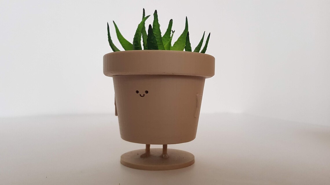 Standing Plant Pot Cute Plant Pot Plant Pot Standing Etsy