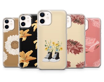 Floral Garden Phone Case: Soft TPU Gel Cover