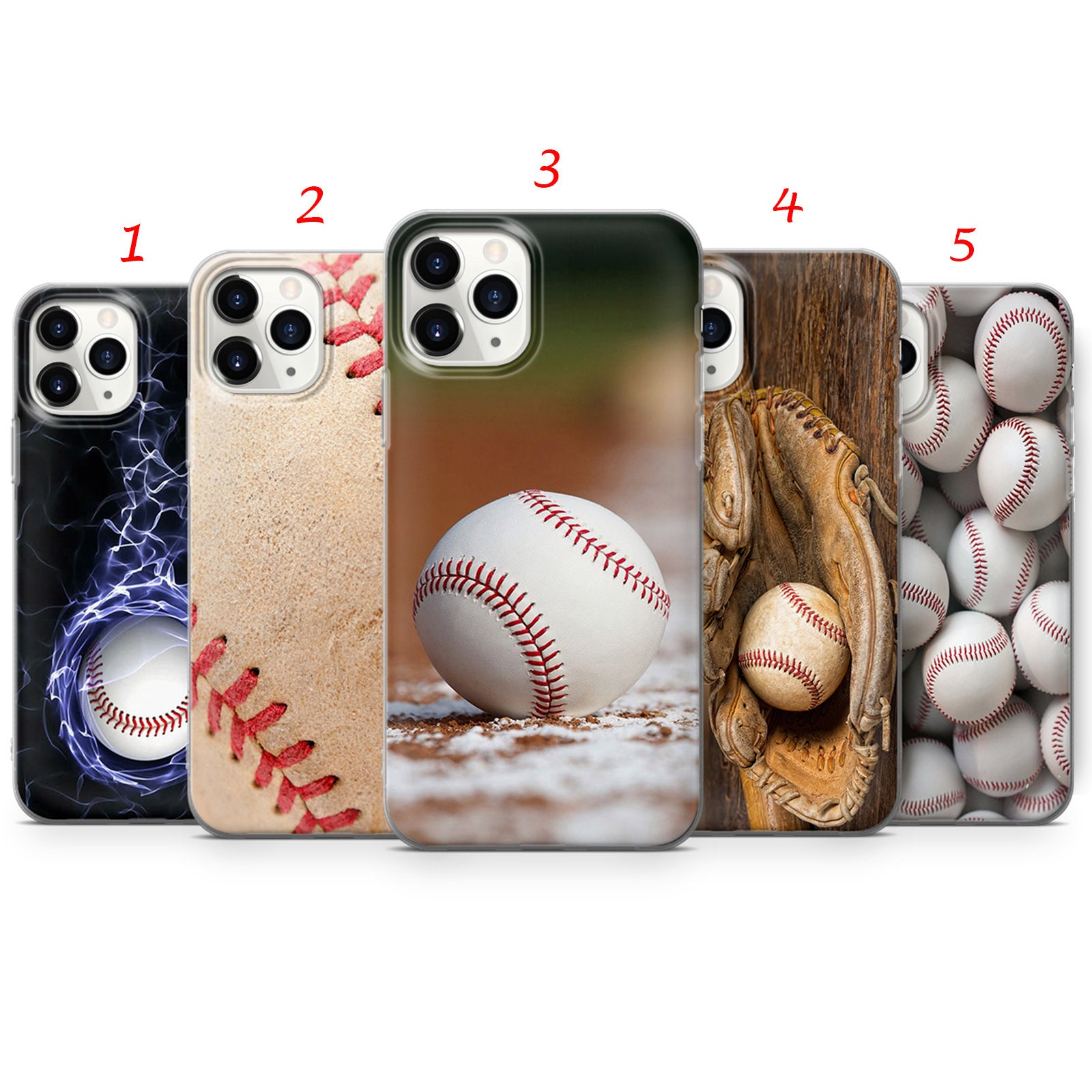 Baseball Phone Case Sport Cover for Iphone 1311 Pro12 Etsy