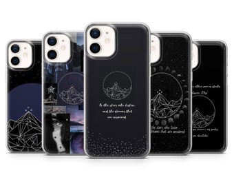 Acotar Velaris Phone Case: Night Court Design, Soft Gel TPU
