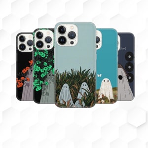 Spooky Phone Case Creepy Cover for Pixel 7 Pro 6A, iPhone 15 14 13 12 Pro 11 XR for Samsung S21FE S22 5G S22 Ultra A73 A53 Note 20