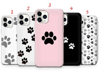 Animal Paw Print Phone Case: Soft TPU Gel Cover