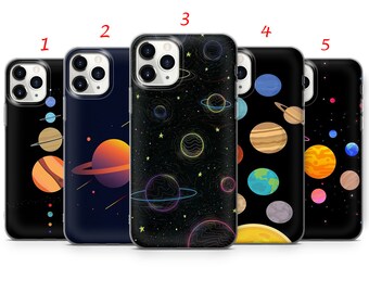 Coque de portable Galaxy Planets : design universel, gel TPU souple