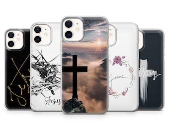 Christian Quotes case phone Jesus Cover for iPhone 15Pro,14,13,12 mini,11,Xr,8 SAMSUNG S23,A12,S21,A71 Galaxy S21 FE,S22,A50,S10e Pixel 6,6A