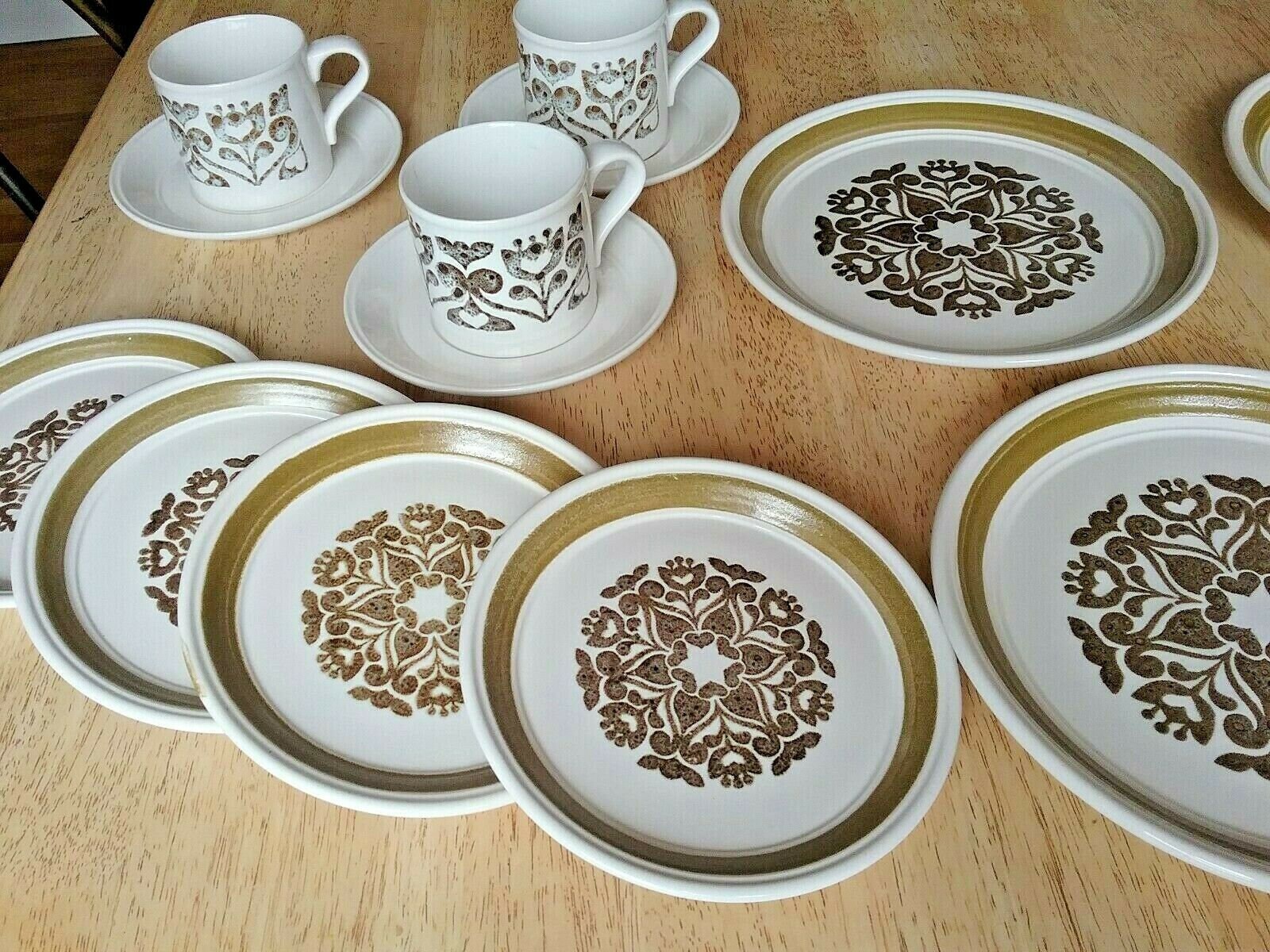 Kiln craft tableware dinner set plates 1960s 1970s very rare Etsy