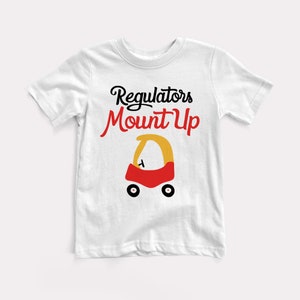 Regulators Coupe Baby + Kids Tee - BabyDoopy - Toddler Youth Funny Cute Rap Hiphop Kids Graphic Print