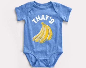 That's Bananas Baby Bodysuit - BabyDoopy - Hip Funny Cool Trendy Graphic Print