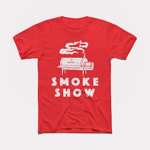 Smoke Show Adult Unisex Tee - BabyDoopy - Funny BBQ Grilling Graphic Print Shirt