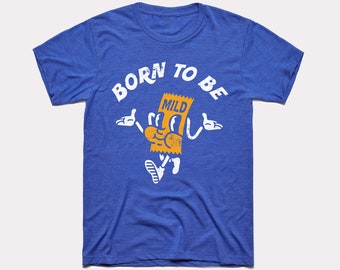 Born To Be Mild Adult Unisex Tee - BabyDoopy - Cute Funny Parenting Mom Dad Graphic Print Shirt