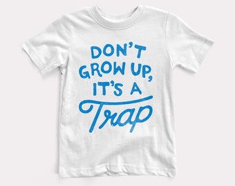 Trap Baby + Kids Tee - BabyDoopy - Toddler Youth Cute Funny Graphic Print Shirt