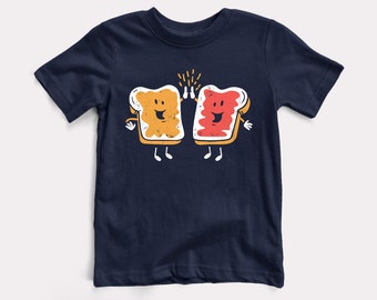 PB & Jelly High Five Baby + Kids Tee - BabyDoopy - Toddler Youth Cute Funny Graphic Print