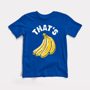 That&#39;s Bananas Baby + Kids Tee - BabyDoopy - Toddler Youth Hip Funny Cool Trendy Graphic Print