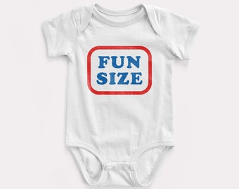 Fun Size Baby Bodysuit - BabyDoopy - Cute Funny Graphic Print