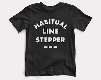 Habitual Line Stepper Baby + Kids Tee - BabyDoopy - Toddler Youth Funny Cute Graphic Print Shirt