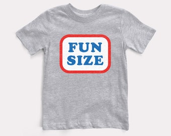 Fun Size Baby + Kids Tee - BabyDoopy - Toddler Youth Cute Funny Retro Graphic Print Shirt