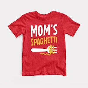 Mom&#39;s Spaghetti Baby + Kids Tee - BabyDoopy - Toddler Youth Funny Rap Hiphop Eminem Kids Graphic Print
