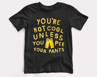 Pee Your Pants Baby + Kids Tee - BabyDoopy - Toddler Youth Funny Silly Cute Kids Graphic Print