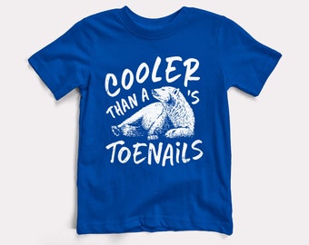 Polar Bear's Toenails Baby + Kids Tee - BabyDoopy - Toddler Youth Cute Funny Rap Hiphop Graphic Print Shirt