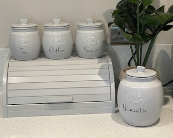 Black Tea Storage Jars Morphy Richards Tea Coffee Sugar Canisters