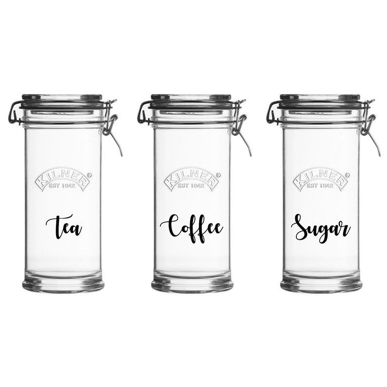 the range tea coffee sugar jars