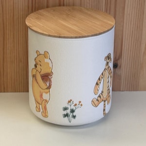 Winnie the Pooh Biscuit Jar - Etsy