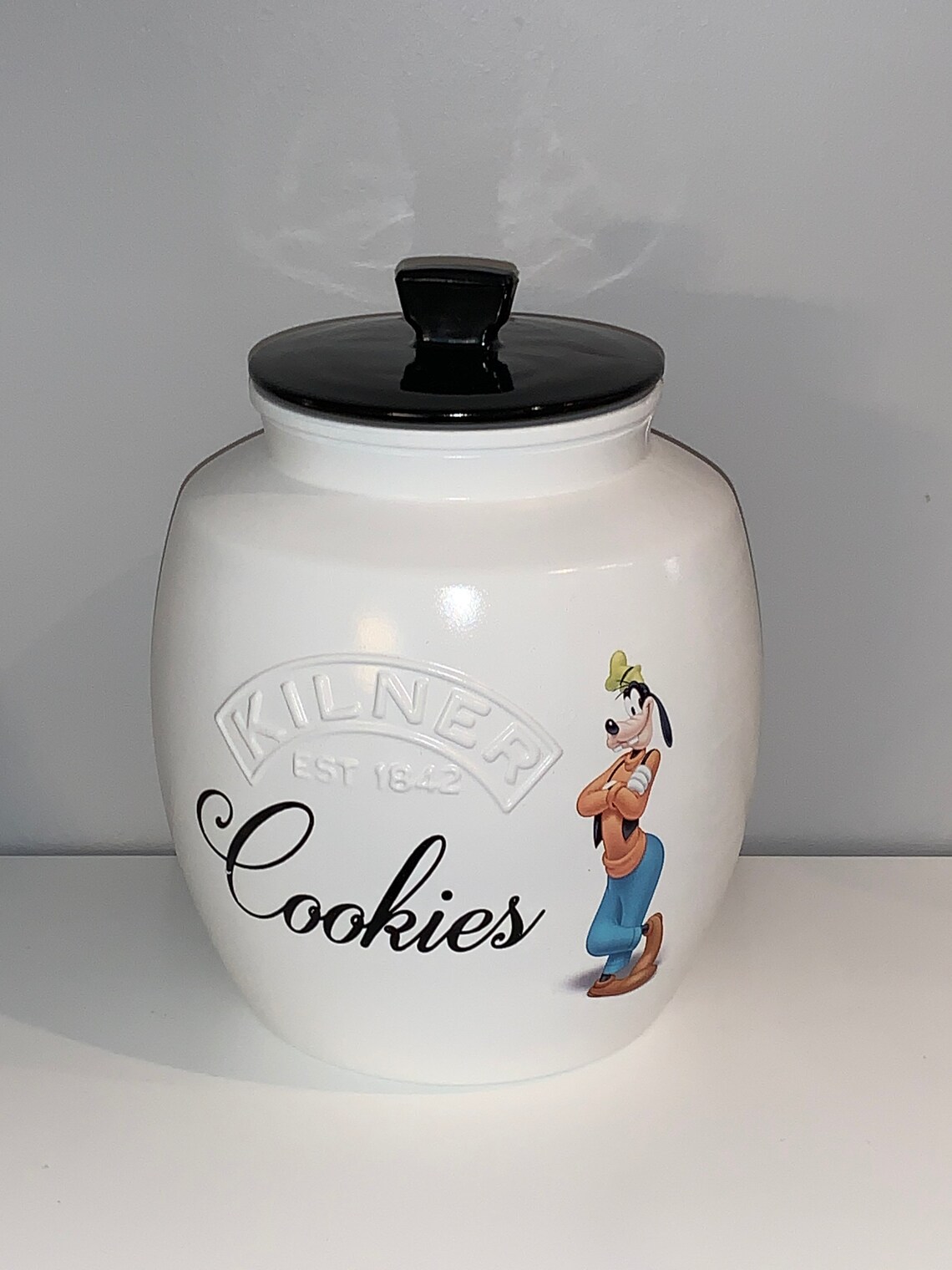 White Jar Cookie Biscuit Food Container 2 Litre Choice Of Etsy