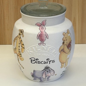 Winnie the Pooh Biscuit Jar - Etsy