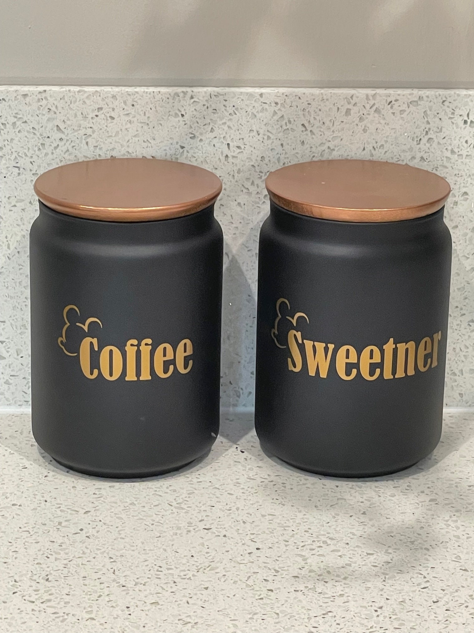 Black copper tea coffee cheap sugar