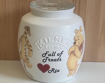 Winnie pooh Biscuit jar Cookie Jar 2 litre Kitchen storage containers jars