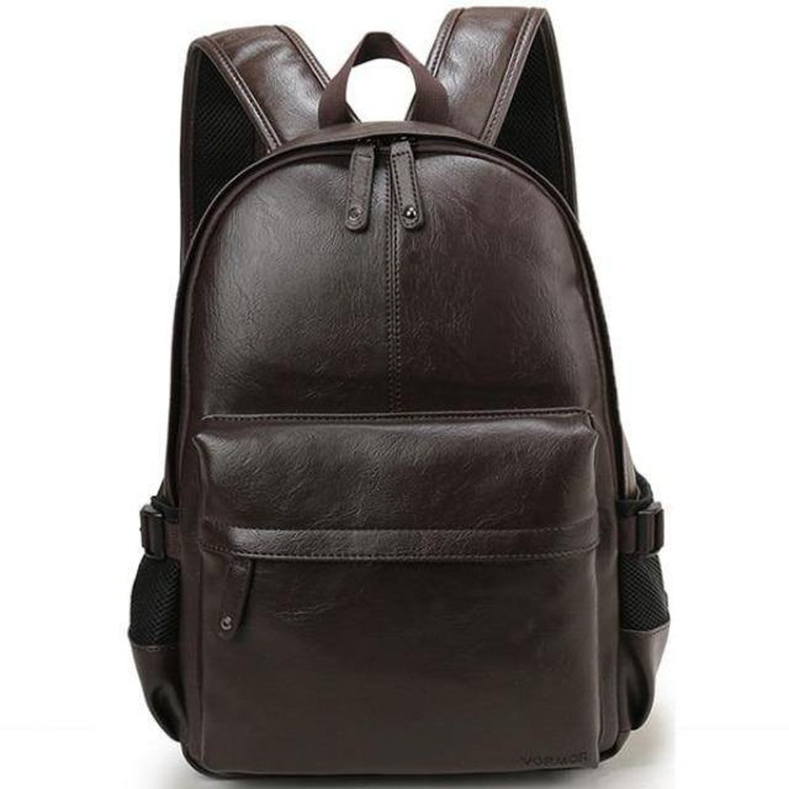 Vegan Leather Backpack for Men