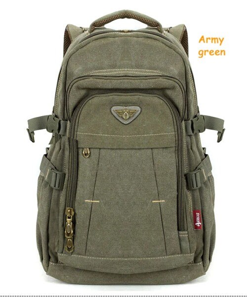 Military Canvas Backpack FREE P&P Worldwide Etsy UK