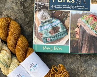 Kit to make Badlands hat design by Nancy Bates