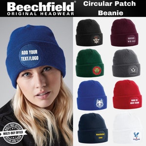 Custom Beanie Hat Adults Personalised Printed Text Beanie Winter Hat Beanie Personalised Logo Hat Christmas Gift Perfect For Winter