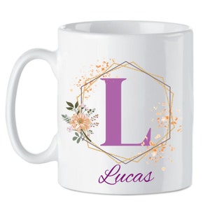 Custom Name Mug Personalized Coffee Cup with Your Name Unique Handcrafted Ceramic Mug Customizable Gift for Friends and Family Any Occasion